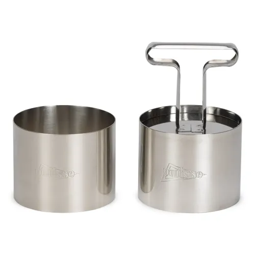 Patisse set bakringen met uitdrukker rvs 3 delig 9 cm